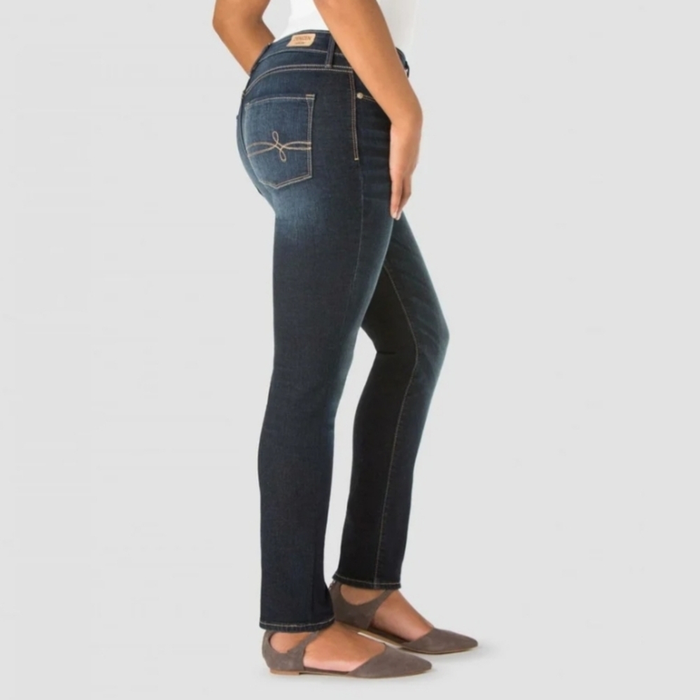 DENIZEN From Levi's Women's Essential Stretch Modern Slim Jeans - Picture 2 of 5
